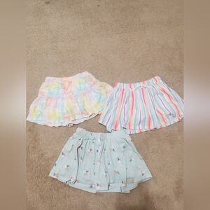 Cat & Jack Little Girls Assorted Skorts